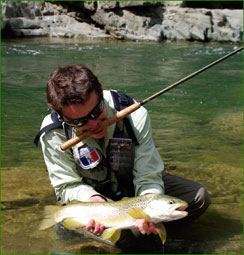 Guillaume Durand - Moniteur guide de p&ecirc;che sur le Verdon