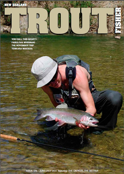 Magazine N&eacute;o-Z&eacute;landais Juin juillet 2011 avec mon  article sur le Tenkara