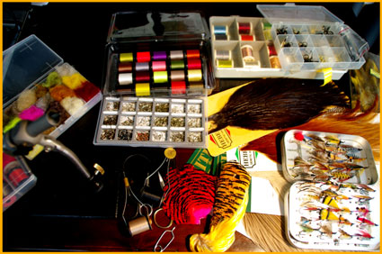 Initiation de montage de mouches
