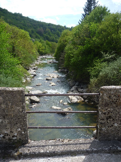 Le Rio Irati à Orbaitzeta